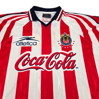 1998/99 Chivas de Guadalajara Home Football Shirt (XL) Atletica - Football Finery - FF301618
