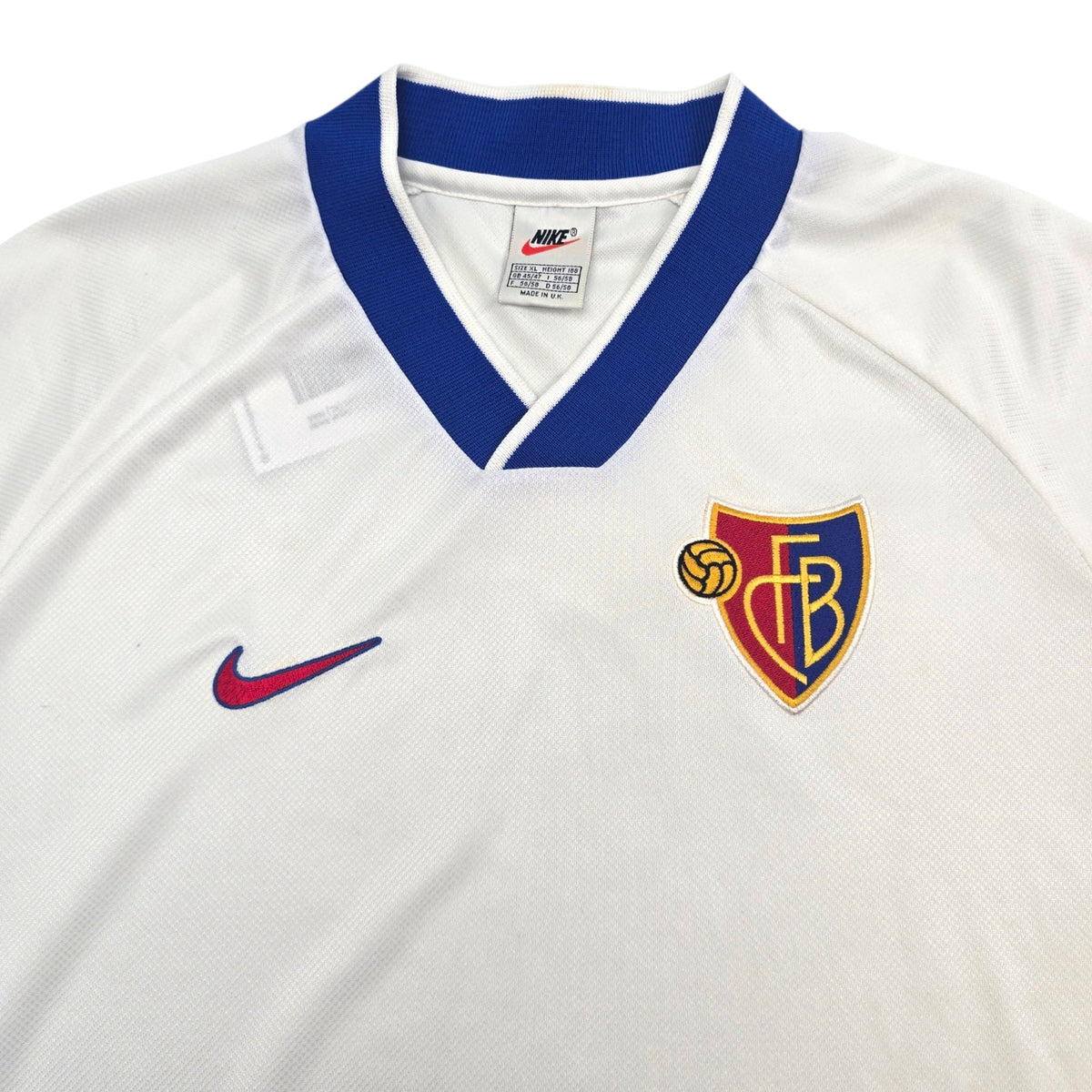 1998/99 FC Basel Away Football Shirt (XL) Nike - Football Finery - FF306327