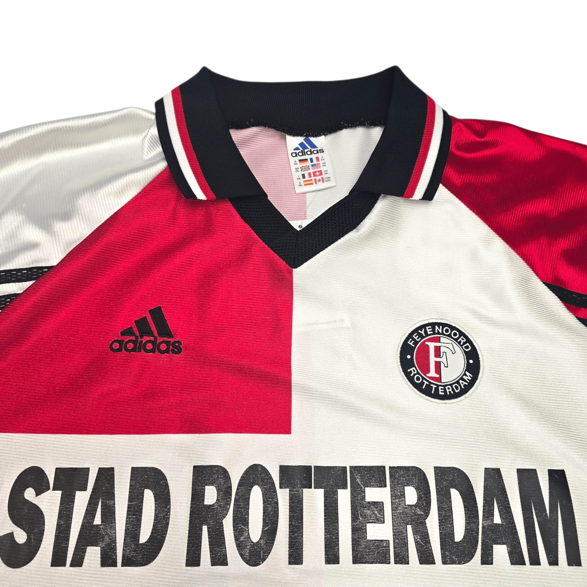 1998/99 Feyenoord Home Football Shirt (2XL) Adidas - Football Finery - FF302080