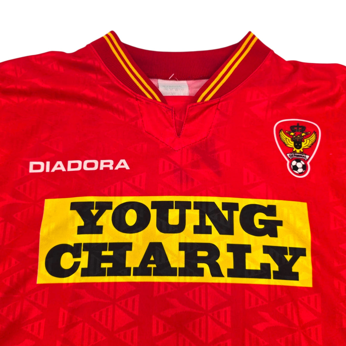 1998/99 Germinal Ekeren Home Football Shirt (XL) Diadora 5 - Football Finery - FF306883