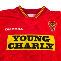 1998/99 Germinal Ekeren Home Football Shirt (XL) Diadora 5 - Football Finery - FF306883