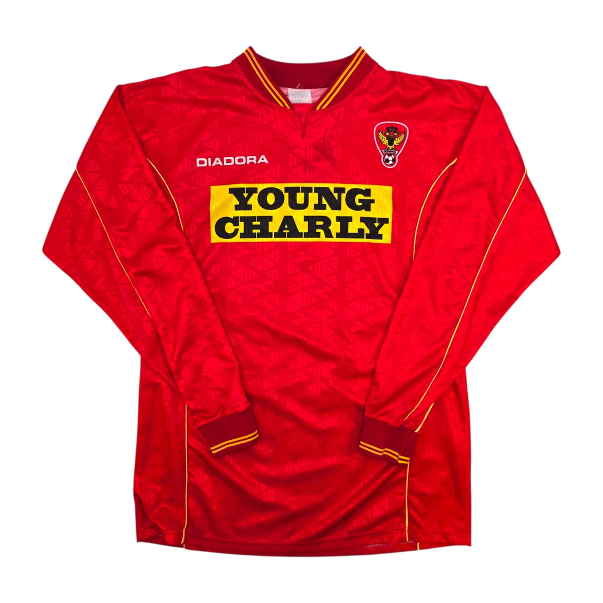 1998/99 Germinal Ekeren Home Football Shirt (XL) Diadora 5 - Football Finery - FF306883