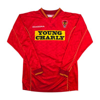 1998/99 Germinal Ekeren Home Football Shirt (XL) Diadora 5 - Football Finery - FF306883