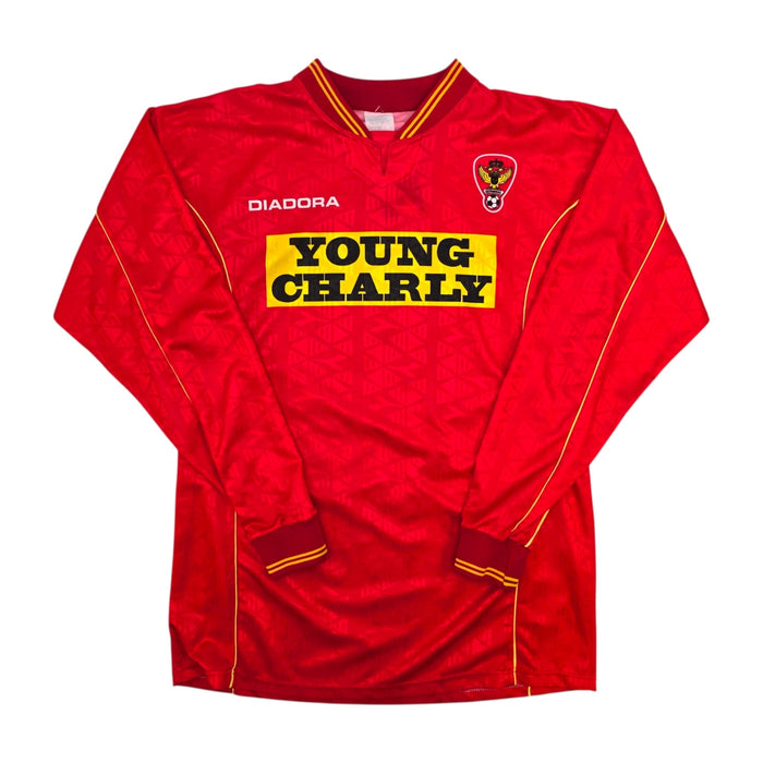1998/99 Germinal Ekeren Home Football Shirt (XL) Diadora 5 - Football Finery - FF306883