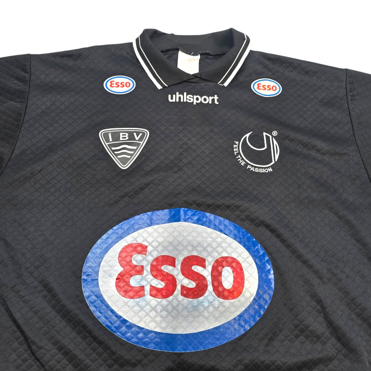 1998/99 IBV Vestmannaeyjar Goal Keeper Football Shirt (2XL) Uhlsport 12 (Matchworn) - Football Finery - FF306537