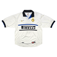 1998/99 Inter Milan Away Football Shirt (L) Nike  17 C. Ronaldo - Football Finery - FF301875