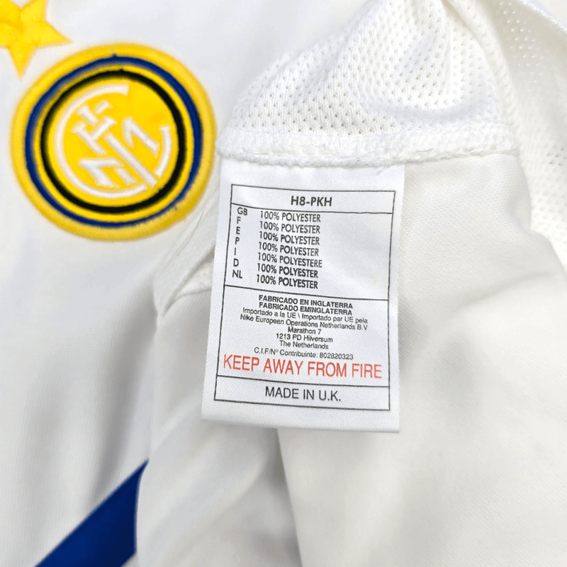 1998/99 Inter Milan Away Football Shirt (L) Nike  17 C. Ronaldo - Football Finery - FF301875