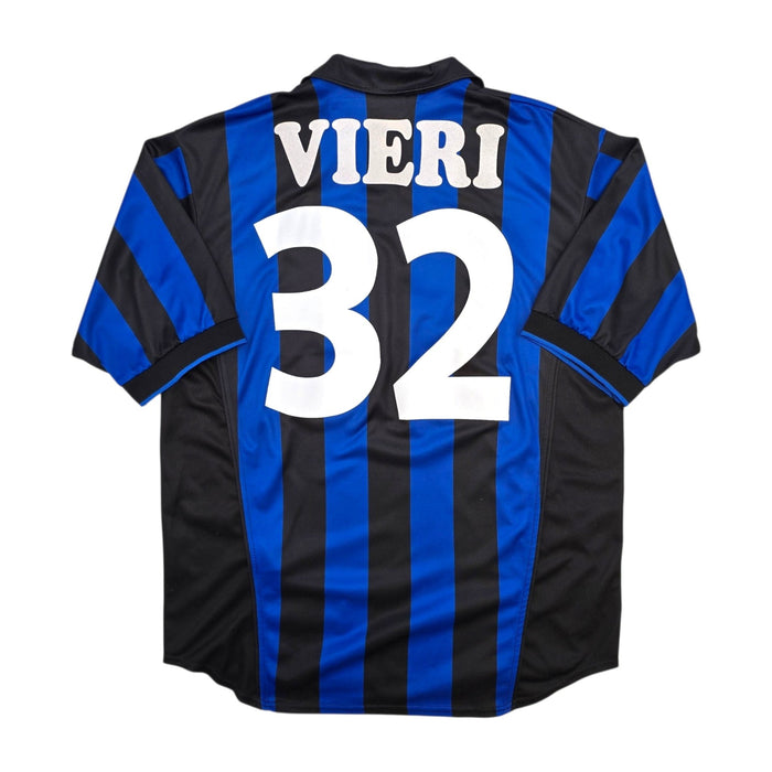 1998/99 Inter Milan Home Football Shirt (M) Nike #32 Vieri - Football Finery - FF307591
