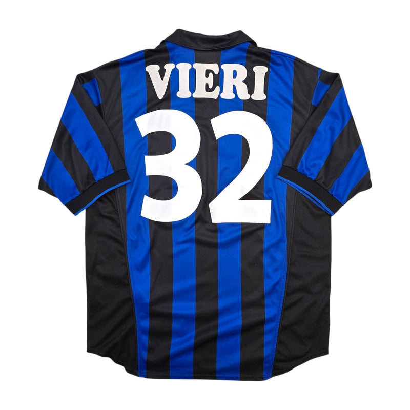 1998/99 Inter Milan Home Football Shirt (M) Nike #32 Vieri - Football Finery - FF307591