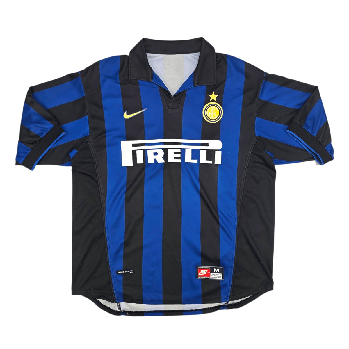 1998/99 Inter Milan Home Football Shirt (M) Nike - Football Finery - FF301245