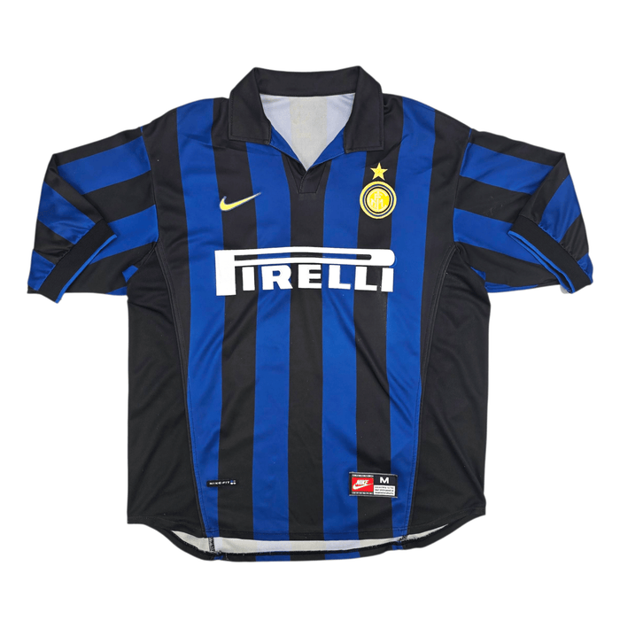 1998/99 Inter Milan Home Football Shirt (M) Nike - Football Finery - FF301245