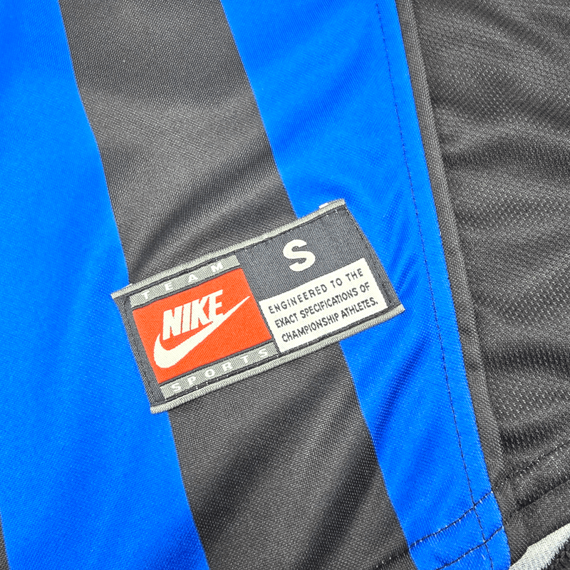 1998/99 Inter Milan Home Football Shirt (S) Nike #9 Ronaldo - Football Finery - FF300106