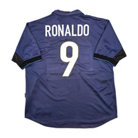 1998/99 Inter Milan Third Football Shirt (L) Nike 9 Ronaldo - Football Finery - FF306334