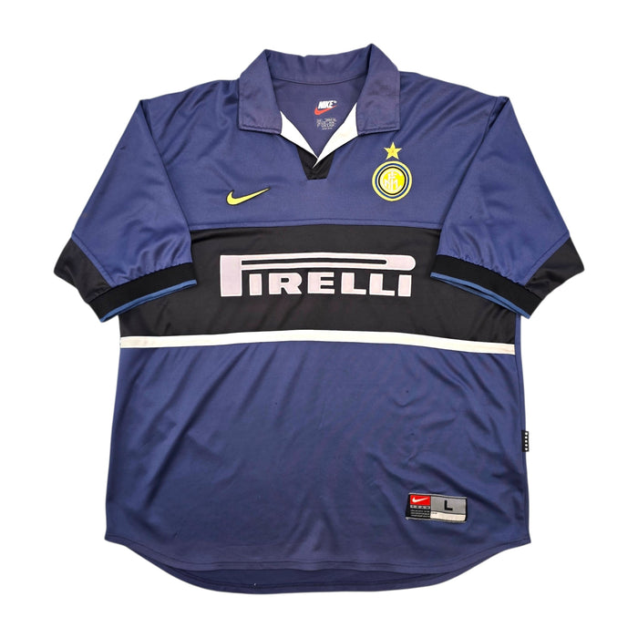1998/99 Inter Milan Third Football Shirt (L) Nike 9 Ronaldo - Football Finery - FF306334