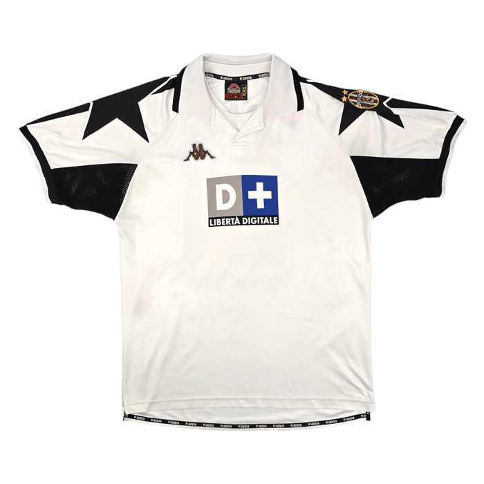 1998/99 Juventus Away Football Shirt (2XL) Kappa #21 Zidane - Football Finery - FF204602