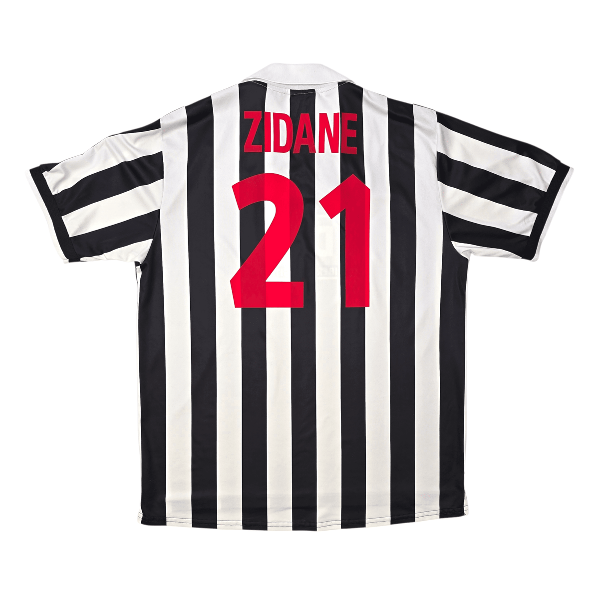 1998/99 Juventus Home Football Shirt (2XL) Kappa 21 Zidane - Football Finery - FF302783