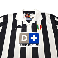 1998/99 Juventus Home Football Shirt (2XL) Kappa 21 Zidane - Football Finery - FF302783