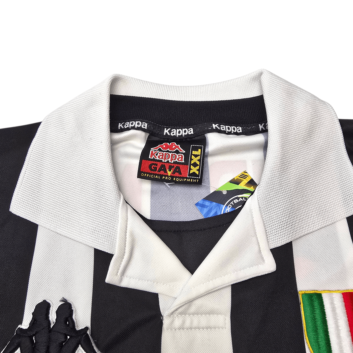 1998/99 Juventus Home Football Shirt (2XL) Kappa 21 Zidane - Football Finery - FF302783