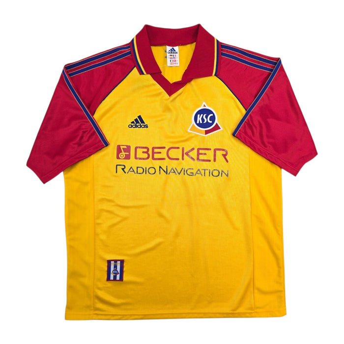 1998/99 Karlsruher SC Away Football Shirt (L) Adidas - Football Finery - FF307609