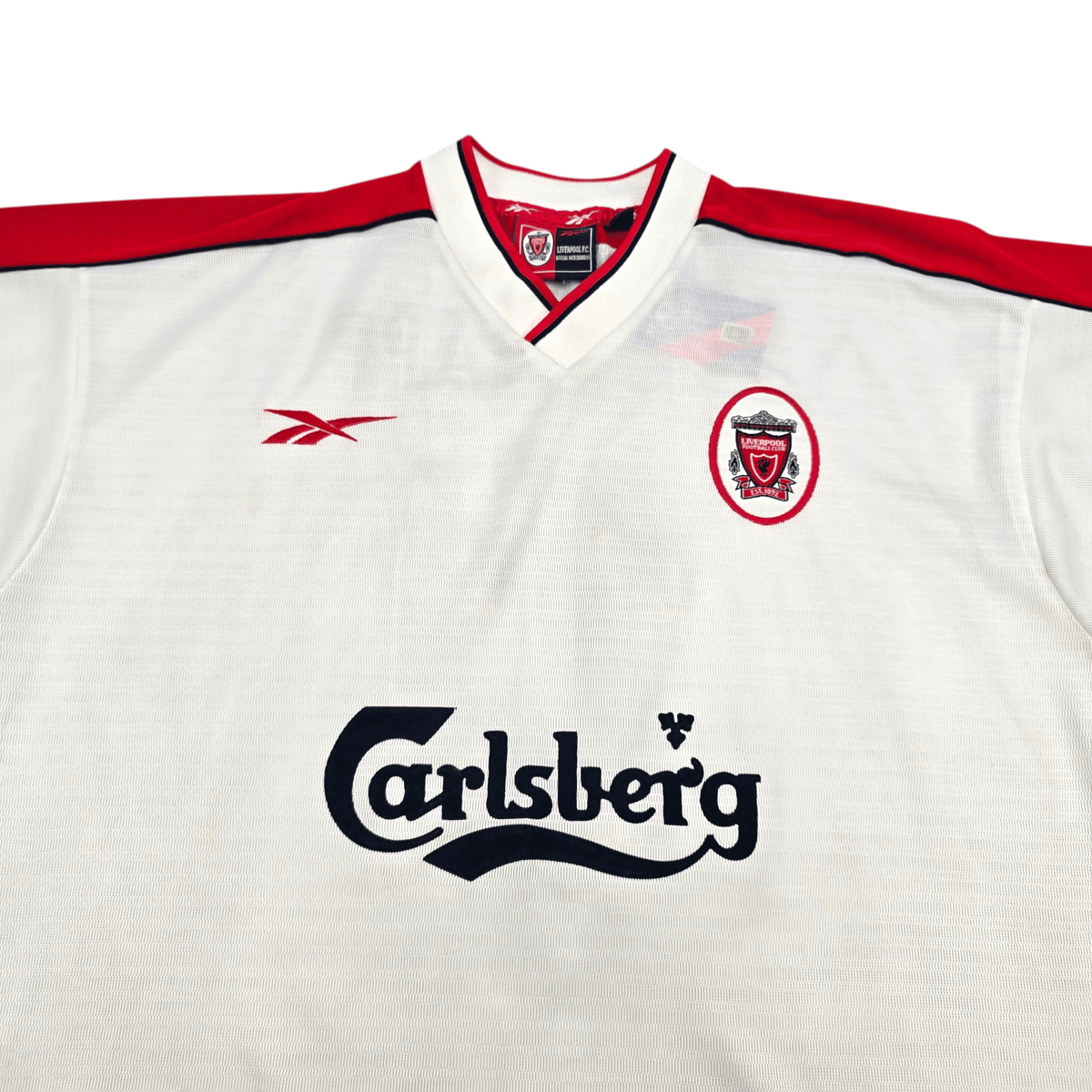 1998/99 Liverpool Away Football Shirt (XL) Reebok 11 Redknapp - Football Finery - FF303157