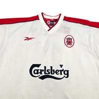 1998/99 Liverpool Away Football Shirt (XL) Reebok 11 Redknapp - Football Finery - FF303157