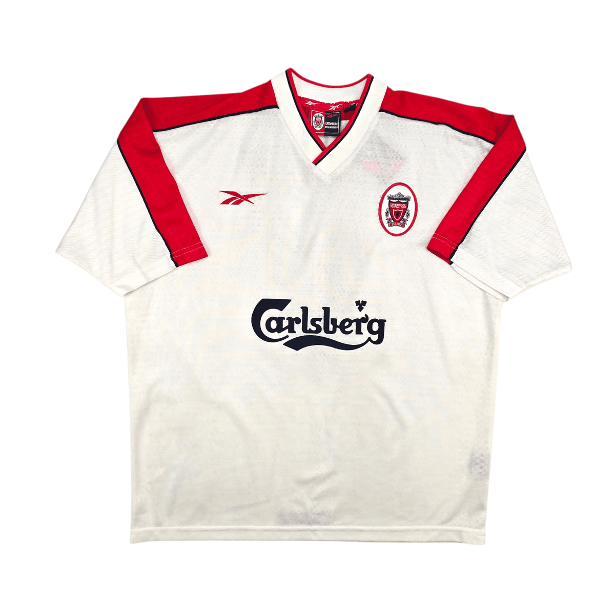 1998/99 Liverpool Away Football Shirt (XL) Reebok 11 Redknapp - Football Finery - FF303157