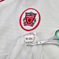 1998/99 Liverpool Away Football Shirt (XL) Reebok 11 Redknapp - Football Finery - FF303157