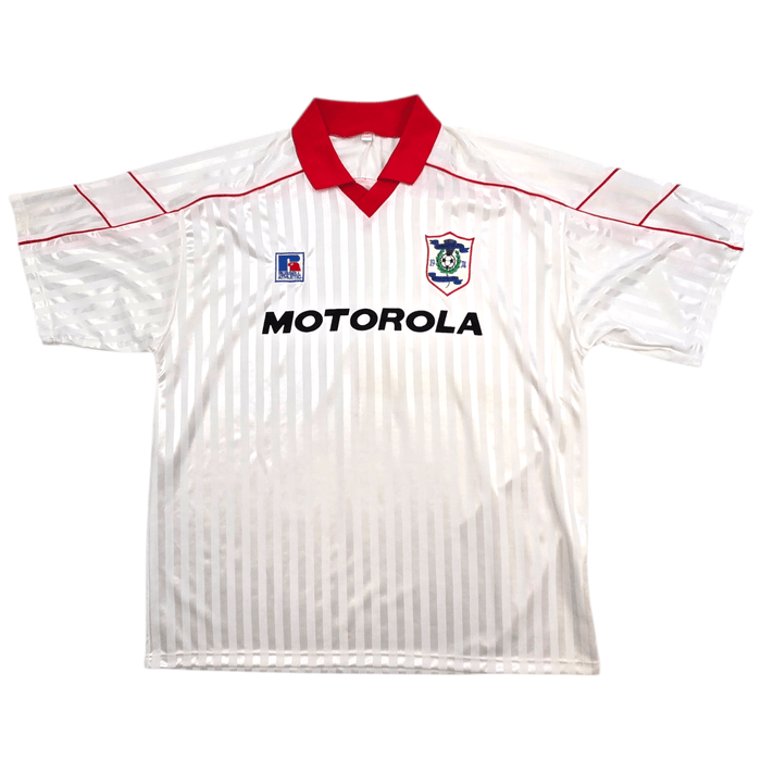 1998/99 Livingston Away Football Shirt (XL) Russell Athletic - Football Finery - FF304034
