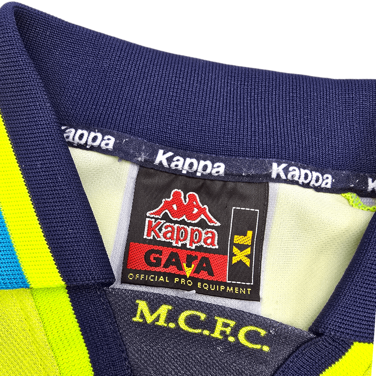 1998/99 Manchester City Away Football Shirt (XL) Kappa - Football Finery - FF304008