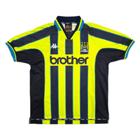 1998/99 Manchester City Away Football Shirt (XL) Kappa - Football Finery - FF304008