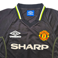 1998/99 Manchester United Third Football Shirt (L) Umbro 16 Keane - Football Finery - FF306789