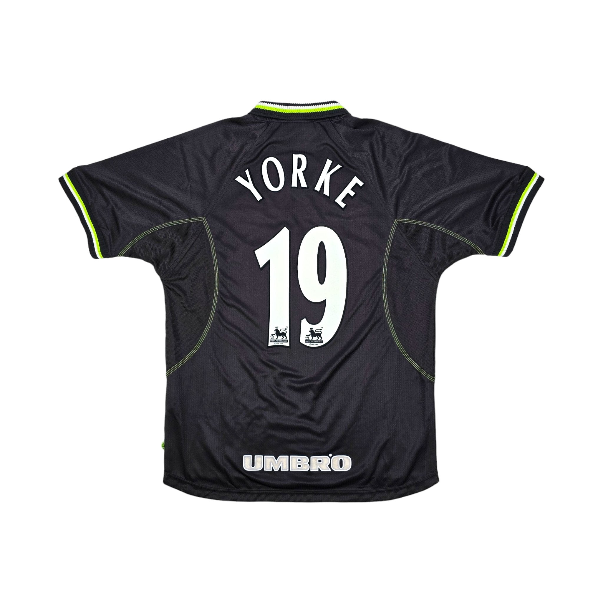 1998/99 Manchester United Third Football Shirt (L) Umbro #19 Yorke 