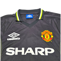 1998/99 Manchester United Third Football Shirt (L) Umbro #19 Yorke - Football Finery - FF203255