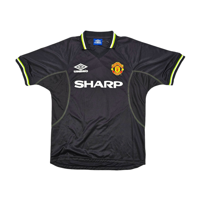 1998/99 Manchester United Third Football Shirt (L) Umbro #19 Yorke - Football Finery - FF203255