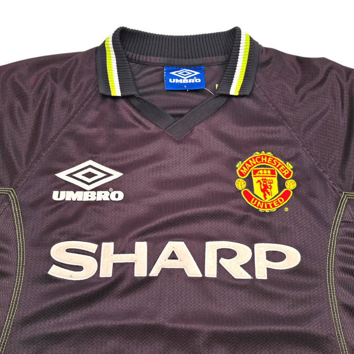 1998/99 Manchester United Third Football Shirt (L) Umbro - Football Finery - FF302974