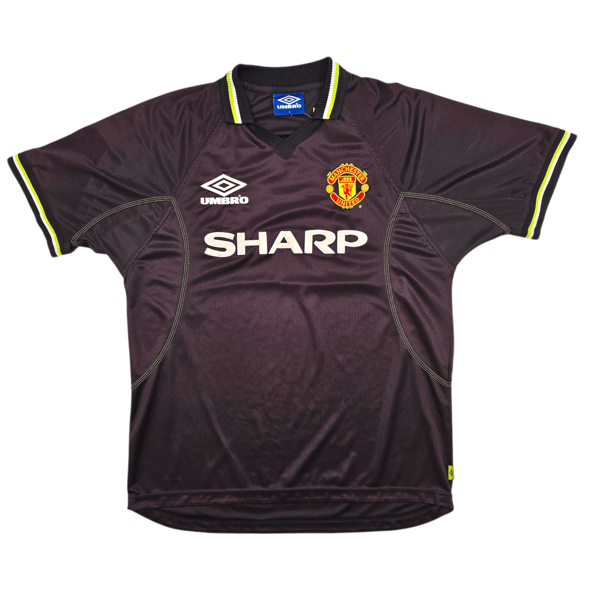 1998/99 Manchester United Third Football Shirt (L) Umbro - Football Finery - FF302974