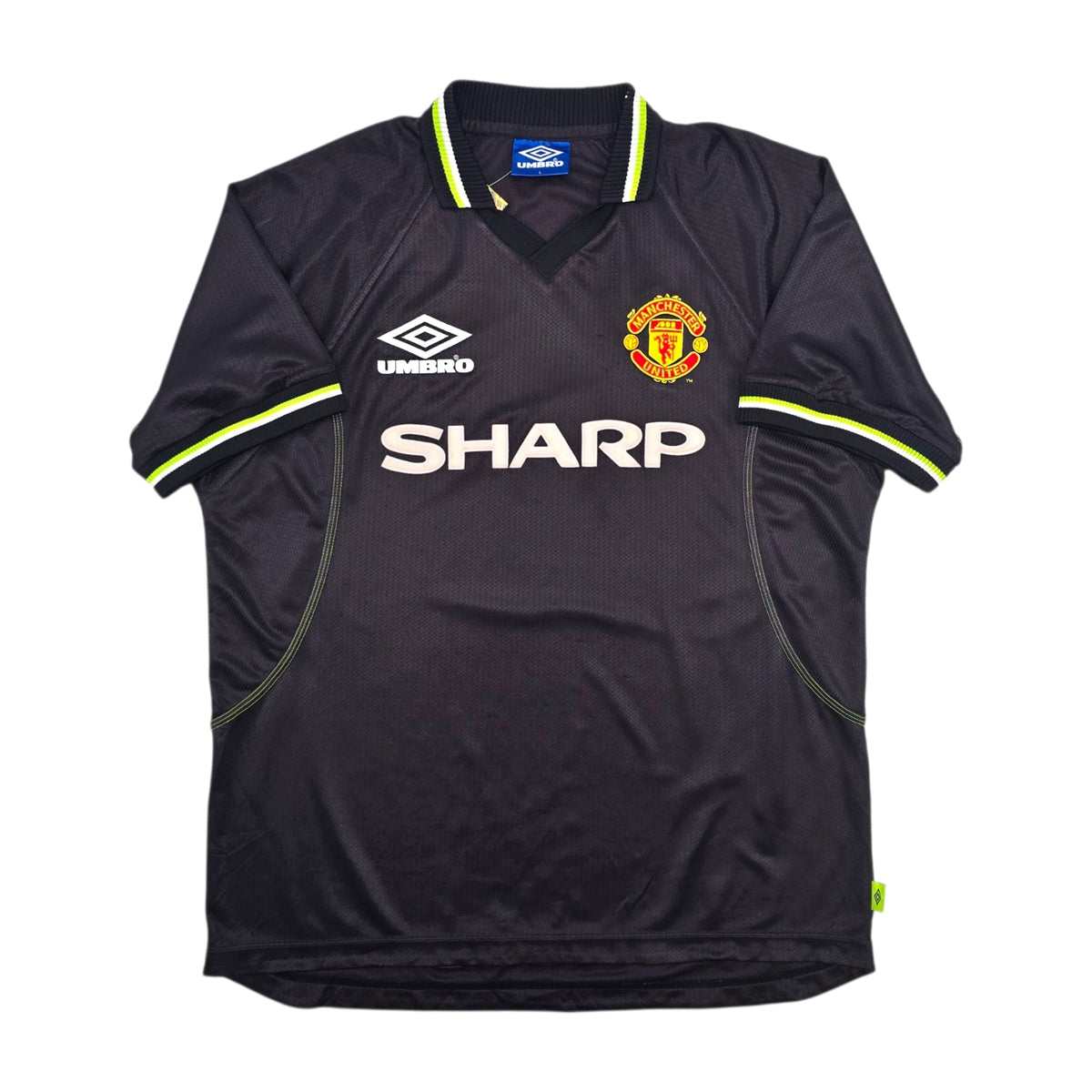 1998/99 Manchester United Third Football Shirt (L) Umbro - Football Finery - FF306384