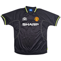 1998/99 Manchester United Third Football Shirt (XL) Umbro 20 Solskjaer - Football Finery - FF303746