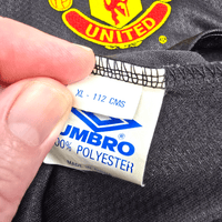 1998/99 Manchester United Third Football Shirt (XL) Umbro 20 Solskjaer - Football Finery - FF303746