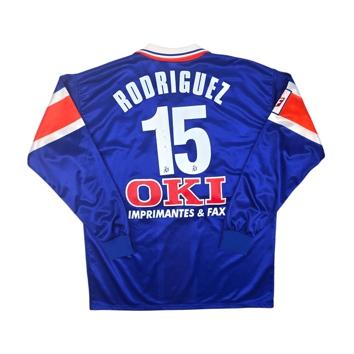 1998/99 Montpellier Home Football Shirt (XL) Erima #15 Rodriguez - Football Finery - FF204609