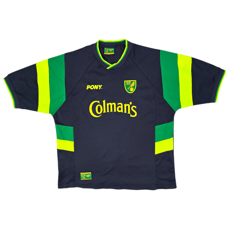 1998/99 Norwich City Third Football Shirt (XL) PONY - Football Finery - FF300684