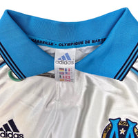 1998/99 Olympique Marseille Home Football Shirt (L) Adidas - Football Finery - FF306801