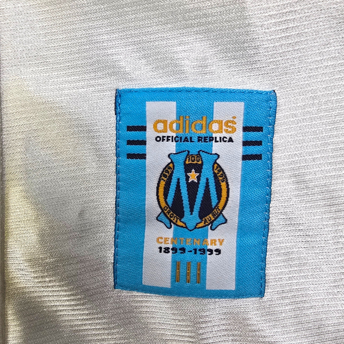 1998/99 Olympique Marseille Home Football Shirt (L) Adidas - Football Finery - FF306801