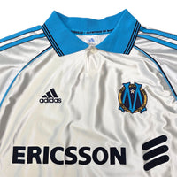 1998/99 Olympique Marseille Home Football Shirt (L) Adidas - Football Finery - FF306801