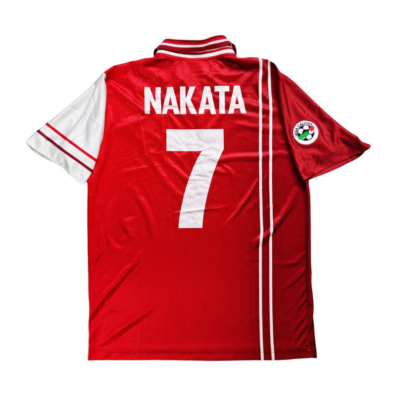 1998/99 Perugia Home Football Shirt (L) Galex #7 Nakata - Football Finery - FF202786