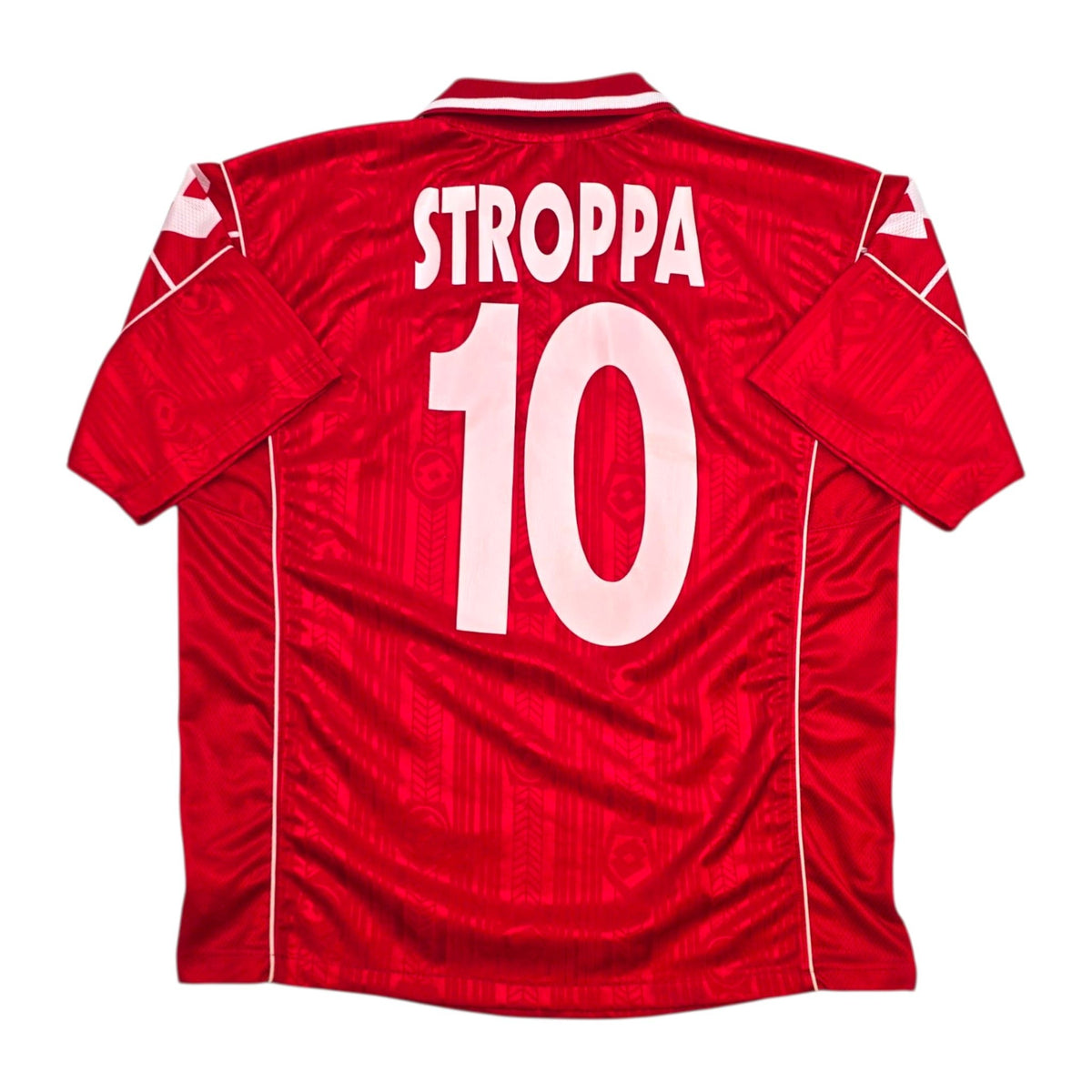 1998/99 Piacenza Home Football Shirt (M) Lotto 10 Stroppa - Football Finery - FF306457