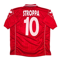 1998/99 Piacenza Home Football Shirt (M) Lotto 10 Stroppa - Football Finery - FF306457