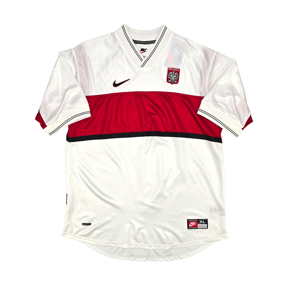 1998/99 Poland Home Football Shirt (XL) Nike - Football Finery - FF303155