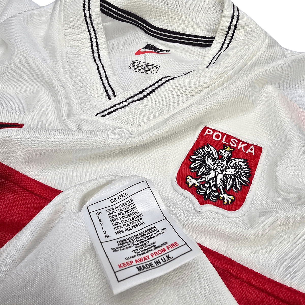1998/99 Poland Home Football Shirt (XL) Nike - Football Finery - FF303155