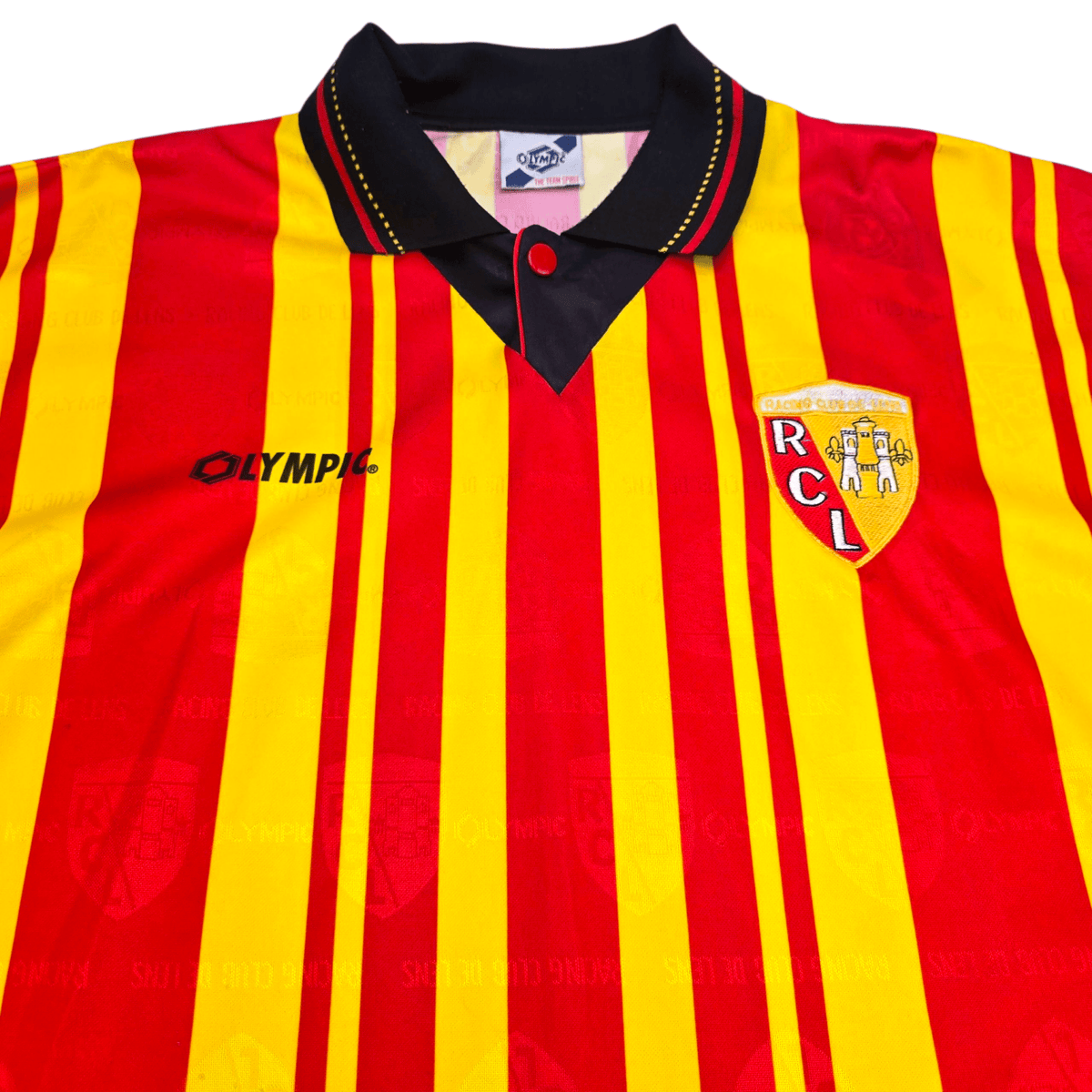 1998/99 RC Lens Home Football Shirt (XL) Olympic - Football Finery - FF302802